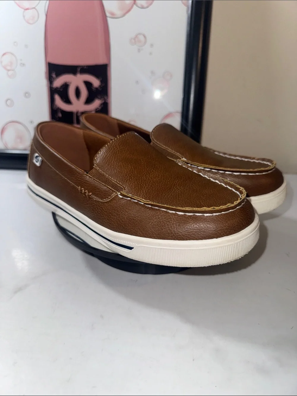 Sperry Tucker Jr. Venetian Leather Loafers - Boys Size 4M